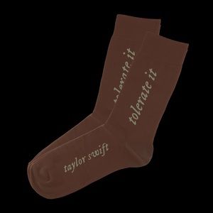Taylor Swift Tolerate It Socks NWT